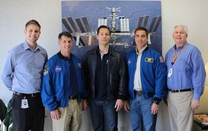 Astronauts visit Atec